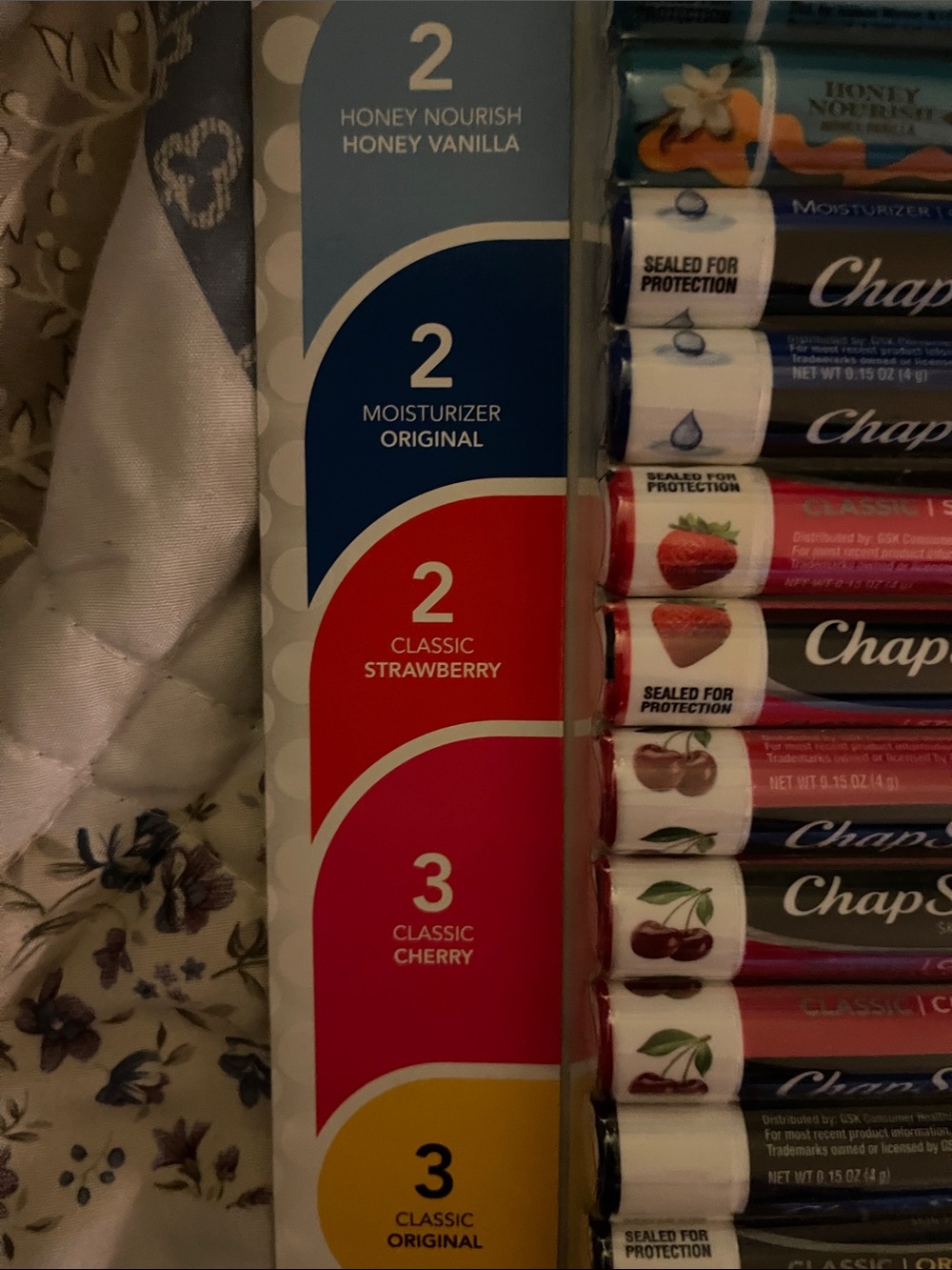 ChapStick Lip Balm Variety Pack - Assorted Colors - Picture 2 of 4